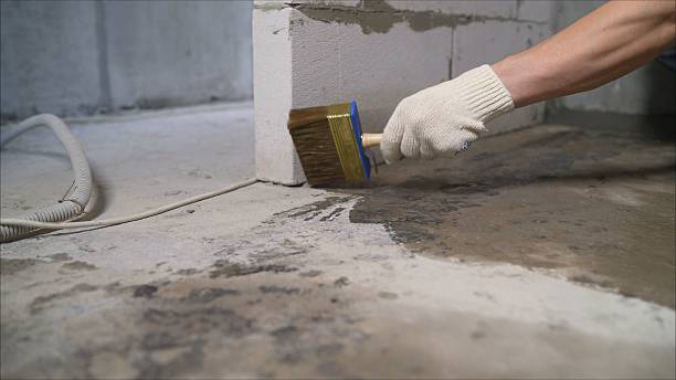 Crawl space vapor barrier installation in Saint Francis, MN